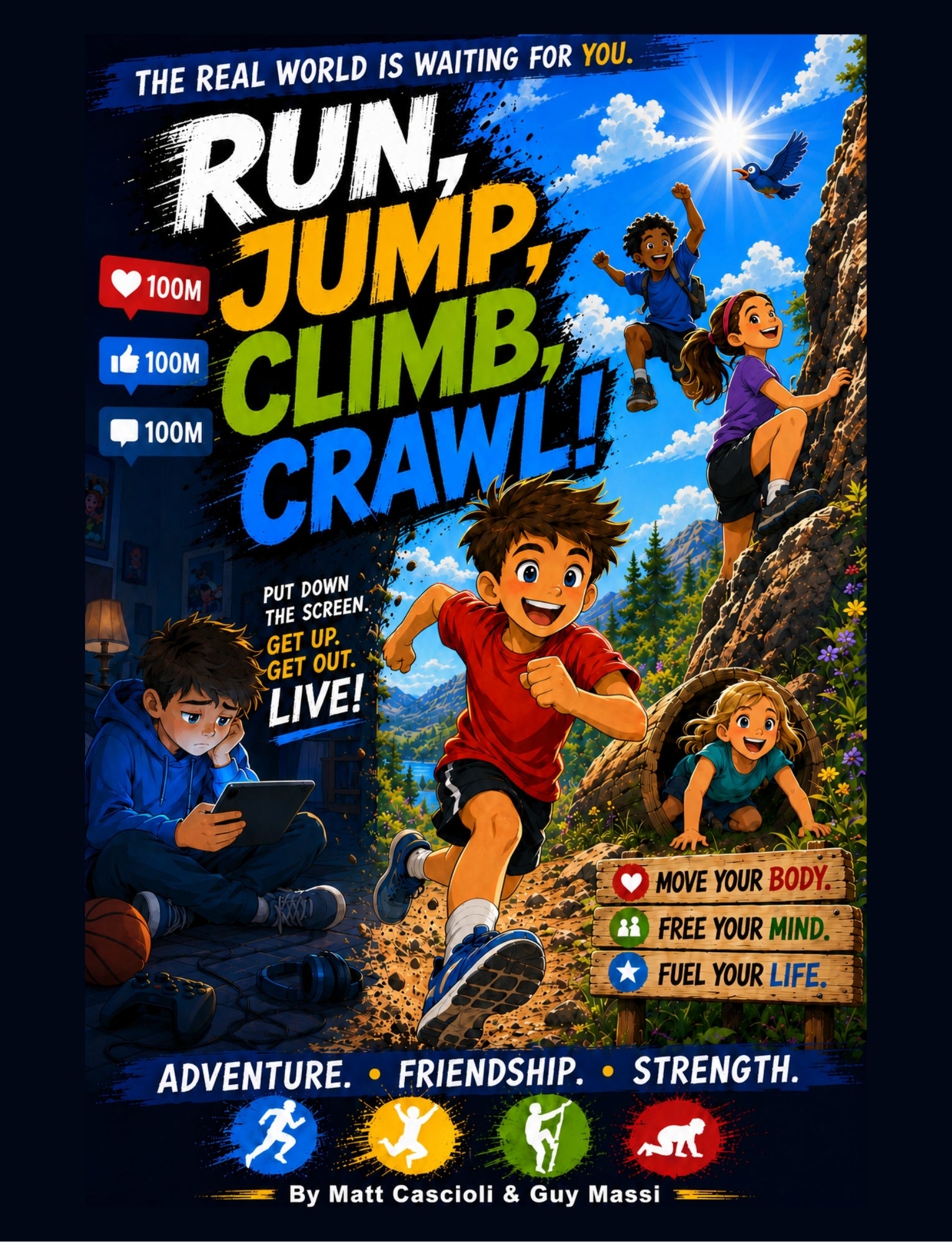 Run, Jump, Climb, Crawl!