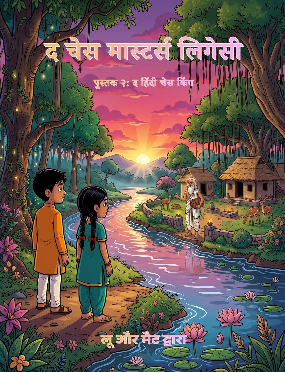 The Hindi Chess King: Book 2: Origins of the Hindi Chess King - Hindi Edition